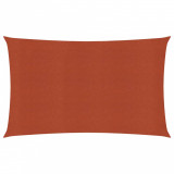Gossi panza parasolar, caramiziu, 3x6 m, 160 g / m2, hdpe