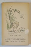 ODES EN SON HONNEUR ELEGIES , DANS LES LIMBES CHIAR , LE LIVRE POSTHUME par PAUL VERLAINE