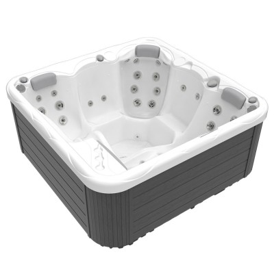Piscină Pluto Spa alb-gheață foto
