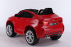 Masinuta electrica cu telecomanda si roti din cauciuc BMW X6M Red