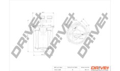 Dr!ve+ DP1110.13.0084 filtru combustibil