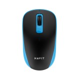 Mouse wireless pentru laptop 1200 DPI Havit MS626GT, negru albastru