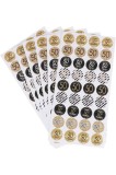Set 216 Autocolante pentru Aniversare 50 Ani, Decorative, Materiale Sigure