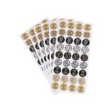 Set de 216 de autocolante pentru a 50-a aniversare