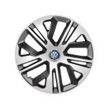 Cumpara ieftin Set 4 Capace Roti 16 inchi (R16) Raven Gri-Negru, Compatibile Cu Volkswagen