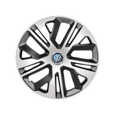 Set 4 Capace Roti 16 inchi (R16) Raven Gri-Negru, Compatibile Cu Volkswagen