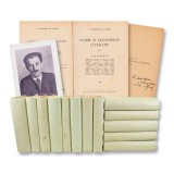 I. E. Torouțiu, Studii și documente literare, 1931-1946, 13 volume - cu dedicație