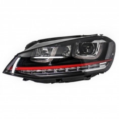 Far Stanga Am Volkswagen Golf 7 2012? 3D LED R20 GTI Design HLVWG7GTILED foto