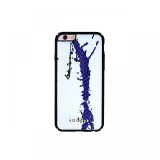 Carcasa iPhone 6/6S Occa Cattle White (piele naturala, protectie margine 360&deg;)