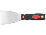 Spaclu Din Otel Inoxidabil, Maner Bicolor Cu Insertie De Alama, 6Cm