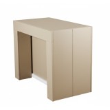 Masa extensibila Flat CUBISTO 5 in 1, capacitate maxima 12 persoane, pana 2520 mm, Bej