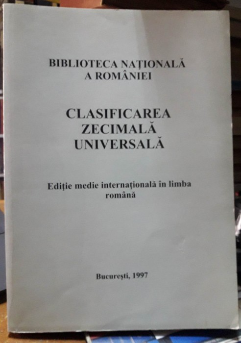 Clasificarea zecimala universala