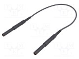 Cablu de măsurare SCH&Uuml;TZINGER 6kV 16A 2m negru