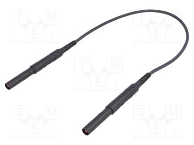 Cablu de măsurare SCH&amp;Uuml;TZINGER 6kV 16A 2m negru foto