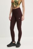 Under Armour leggins de antrenament Motion EMEA culoarea negru, uni, 1388649