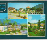 CPIB 16240 CARTE POSTALA - PIATRA NEAMT. CENTRU, CASA CULTURA, SANAT BISERICANI