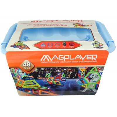 Puzzle magnetic Magplayer, 48 piese, 3 ani+ foto