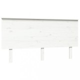 Cumpara ieftin Tablie de pat, alb, 154x6x82,5 cm, lemn masiv de pin