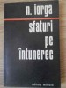 SFATURI PE INTUNEREC-NICOLAE IORGA-196846