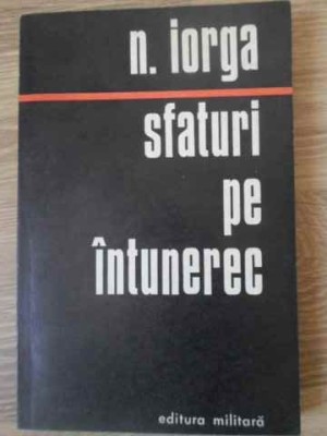 SFATURI PE INTUNEREC-NICOLAE IORGA-196846 foto