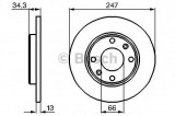 Disc frana PEUGEOT 206 Hatchback (2A/C) (1998 - 2016) BOSCH 0 986 479 B55