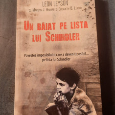 Un baiat pe lista lui Schindler Leon Leyson