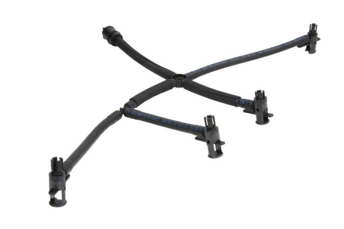 Furtun,supracurgere combustibil VW TRANSPORTER V caroserie (7HA, 7HH, 7EA, 7EH) (2003 - 2016) BOSCH 0 445 130 055
