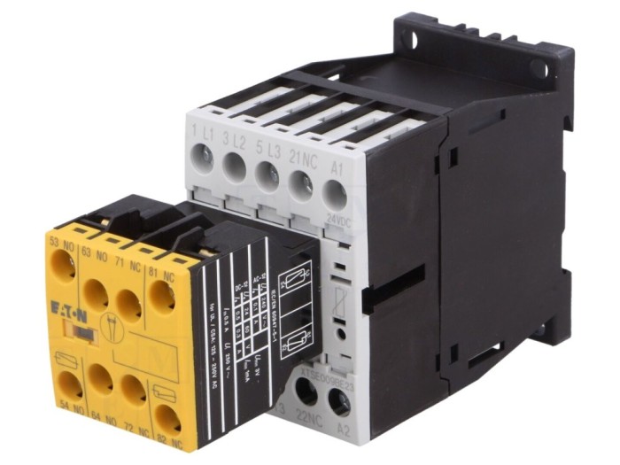 Contactor 3-Poli 24VDC, 9A