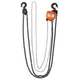 Troliu manual cu lanț KraftDele KD3501, capacitate 3T, &icirc;nălțime de ridicare 3 m, pentru ridicare și cobor&acirc;re sarcini grele