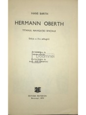 Hans Barth - Hermann Oberth (Editia: 1979) foto
