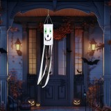 Dec sac de vant de Halloween - fantoma - alb - 122 cm