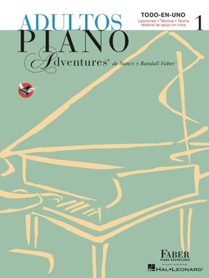 Adultos Piano Adventures Libro 1: Spanish Edition Adult Piano Adventures Course Book 1 foto