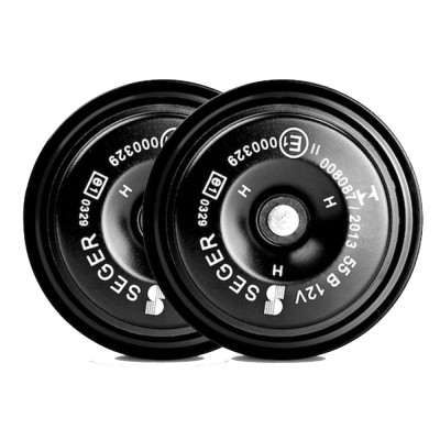 Set 2 claxoane electromagnetice, ton inalt si ton jos, 12V 3.5A+3.5A foto