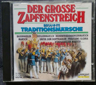 CD - Bekannte Traditionsm&amp;auml;rsche (Marsuri militare, fanfara) foto