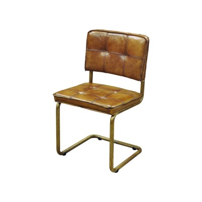 Scaun retro din piele sau material ✔ model RALU C foto