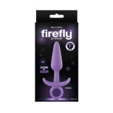 Dop Anal Fosforescent Firefly Prince, Medium, Mov, 12.5 cm, NS Toys