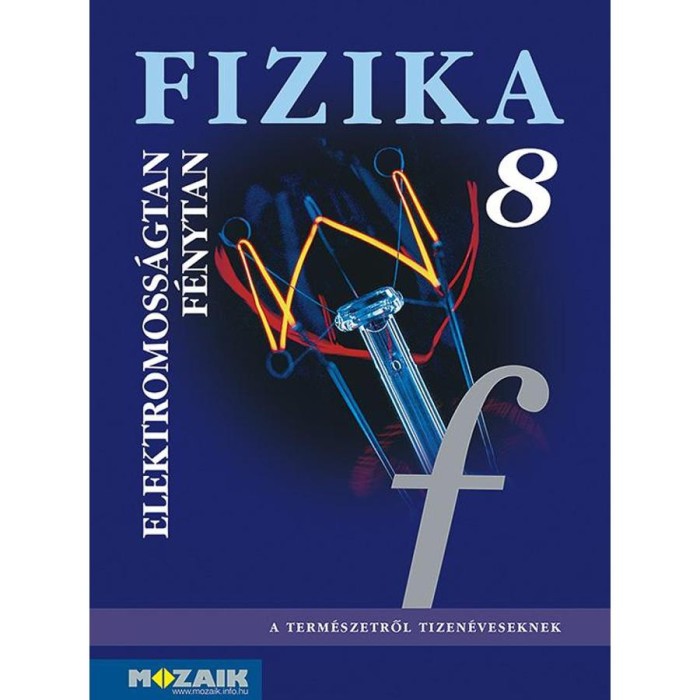 Fizika 8. tk. - Elektromoss&aacute;gtan, f&eacute;nytan