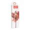 Cablu USB Hoco X14, USB-A la Lightning, 1m, Negru Rosu