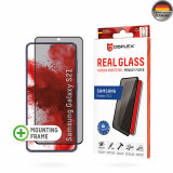 Cumpara ieftin Folie pentru Samsung Galaxy S21 5G, Displex Real Glass Privacy Full Cover, Black