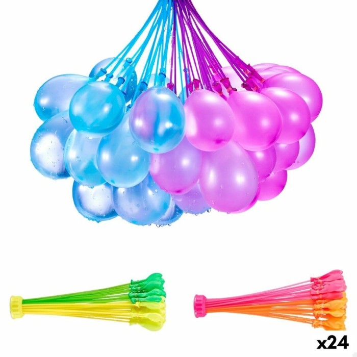 Baloane pentru Apă cu Pompiță de Umplere Zuru Bunch-o-Balloons 24 Unități