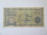 Rara! Burundi 20 Francs 1970,bancnota din imagini