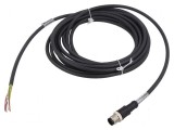 Cablu de conectare M12 PIN: 8 drept 5m - 30VAC 4A