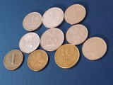 Lot 10 monede diferite tara/an/val/lit 1 Mark 5 10 20 Forint Shilling aUNC / UNC, Europa