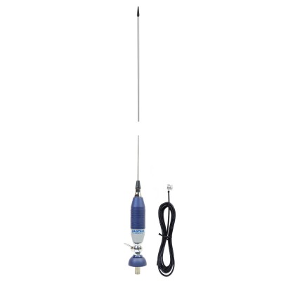 Aproape nou: Antena CB Sirio SUPER 9 cu fluture, lungime 155 cm, 27 - 28.5 MHz, 250 foto