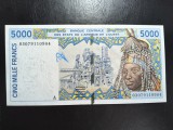 COSTA DE FILDEȘ 5000 FRANCI UNC