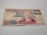 Turcia 1.000.000 lire 1970