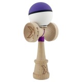 Kendama X Originala, Ata 62/65 cm S Bicolor Mov/Alb