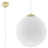 Lampă suspendată UGO 40 auriu, Sollux Lighting