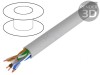 Cablu UTP Cat6 Cu LSZH Gri 100m