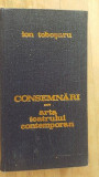 Consemnari vol.3 Arta teatrului contemporan- Ion Tobosaru